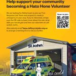 Hato Hone St John New Volunteers Recruitment