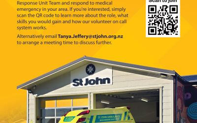 Hato Hone St John New Volunteers Recruitment